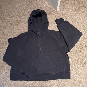 Lululemon Black Scuba Half Zip